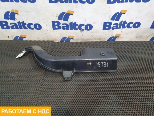 Спойлер переднего бампера левый